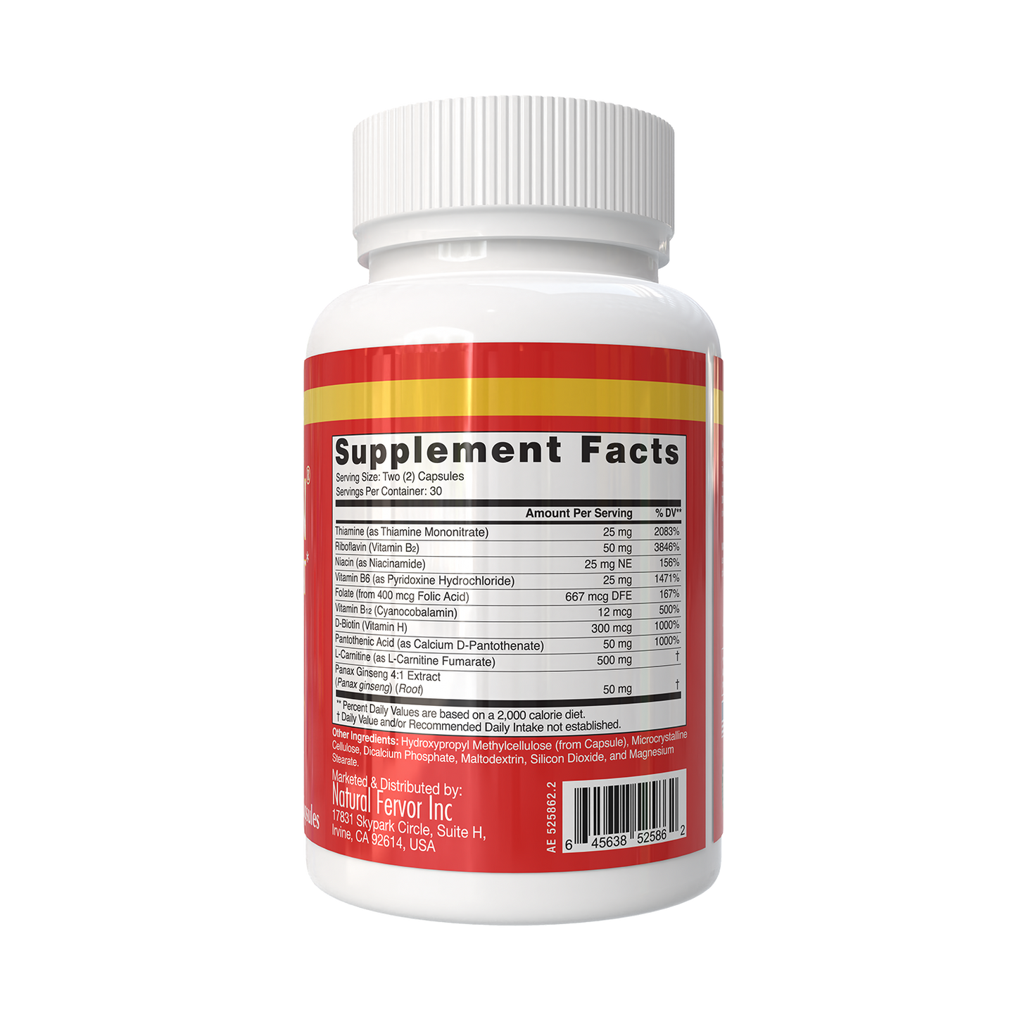 Megaton Energy Boost with Ginseng & B- vitamins