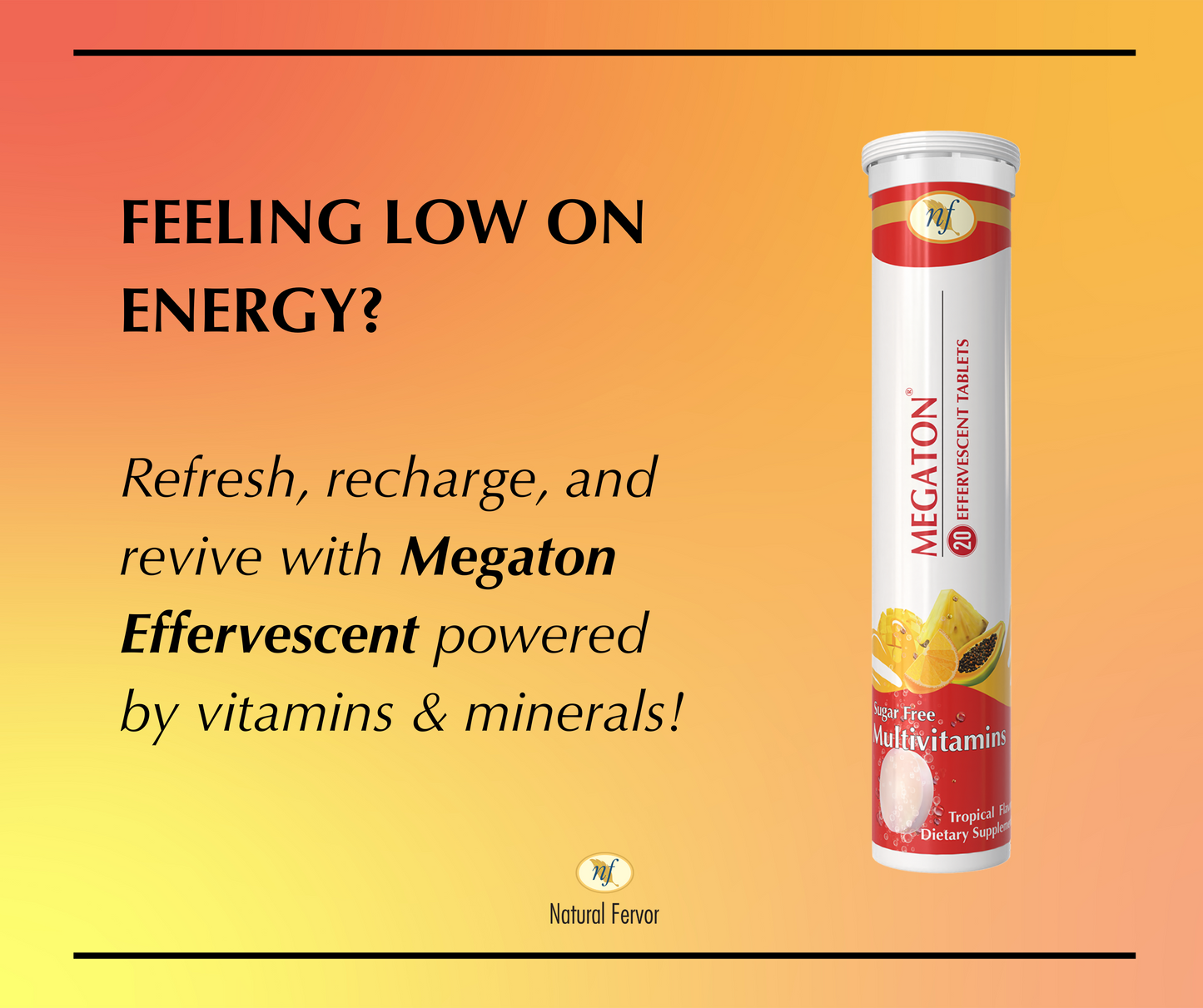 Megaton Multivitamin Effervescent Tablets