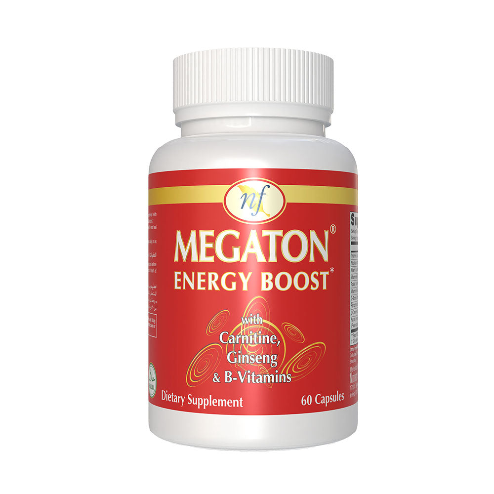 Megaton Energy Boost with Ginseng & B- vitamins – Natural Fervor Inc.
