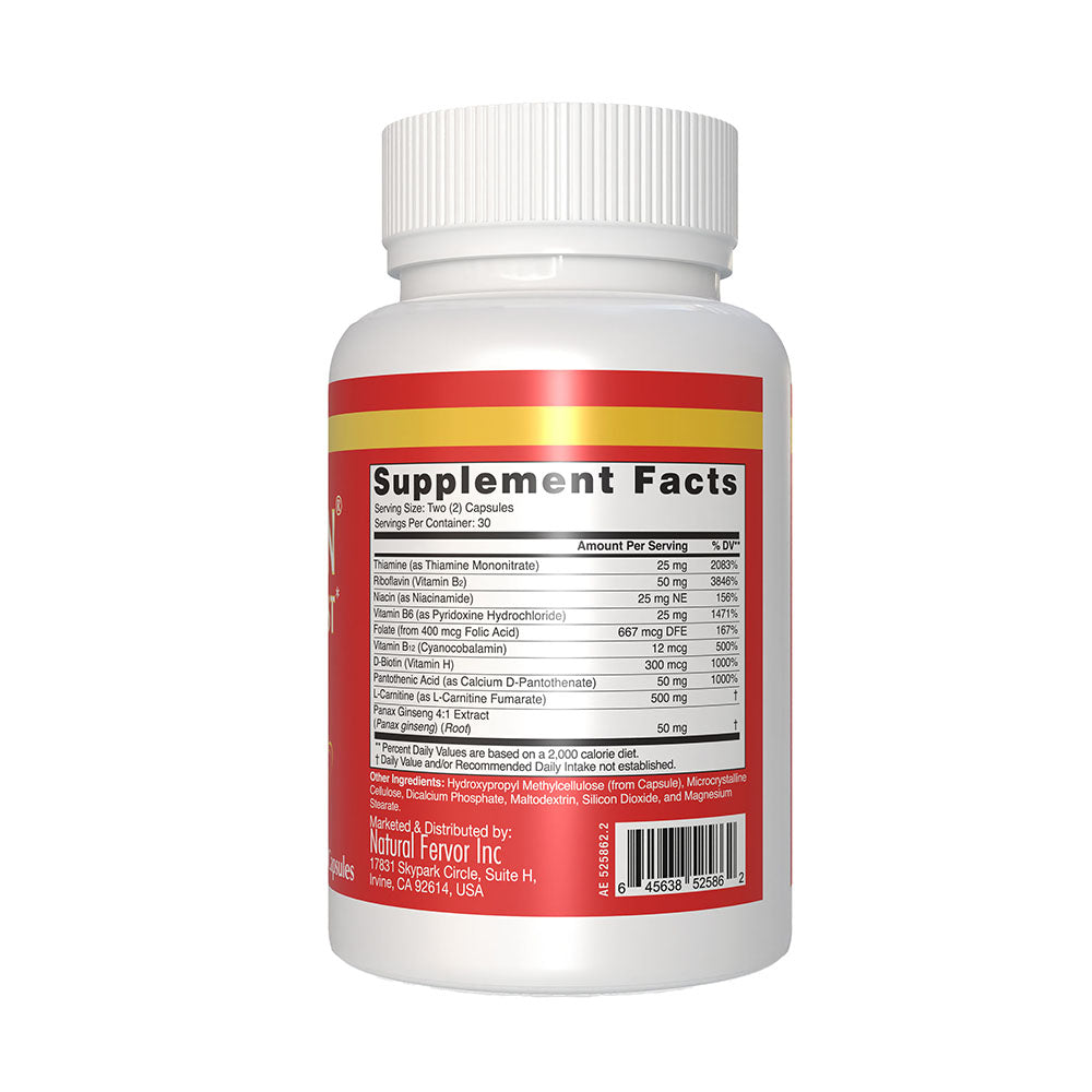 Megaton Energy Boost with Ginseng & B- vitamins
