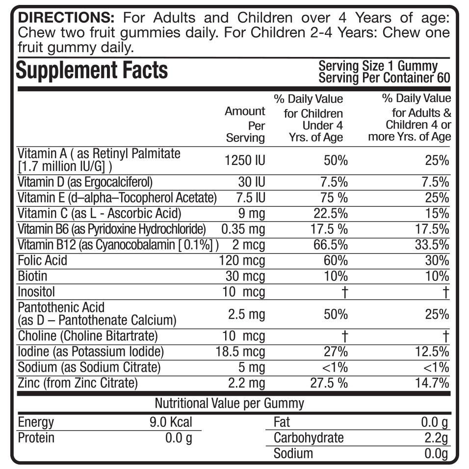 KIDITON Multivitamins